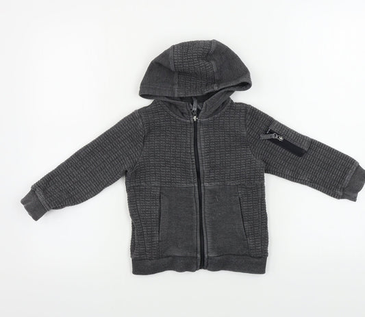 Nutmeg  Boys Grey   Jacket Coat Size 2-3 Years
