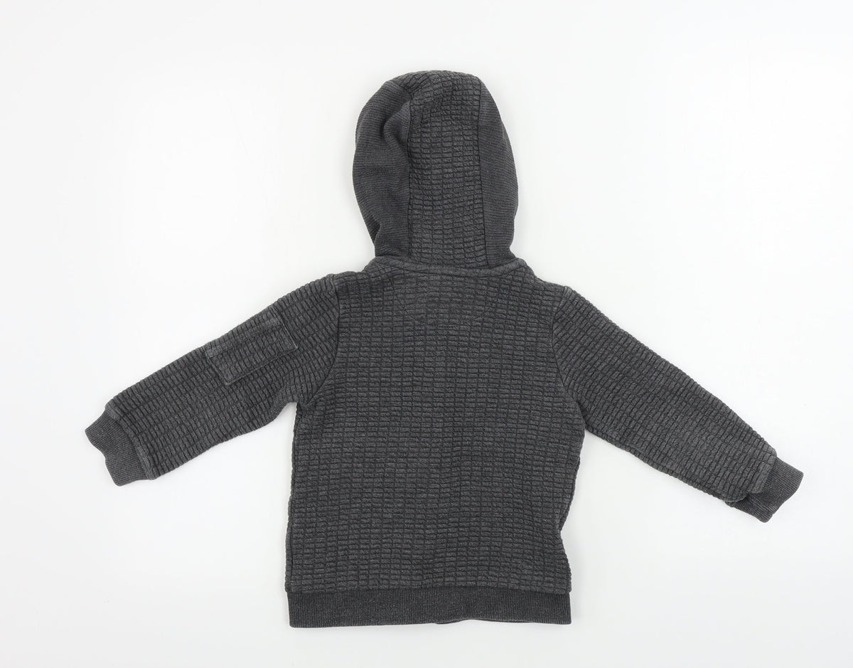 Nutmeg  Boys Grey   Jacket Coat Size 2-3 Years