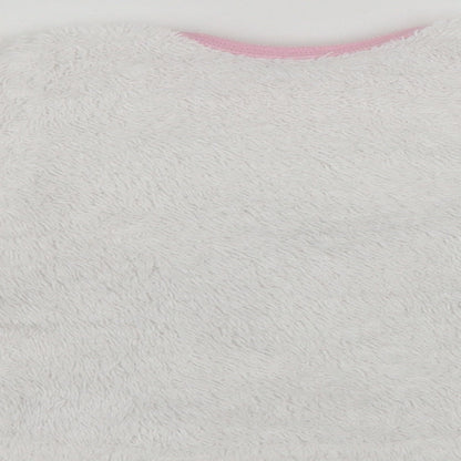 Nutmeg  Girls White   Pullover Jumper Size 2 Years