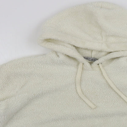 Select  Womens Ivory   Pullover Hoodie Size M