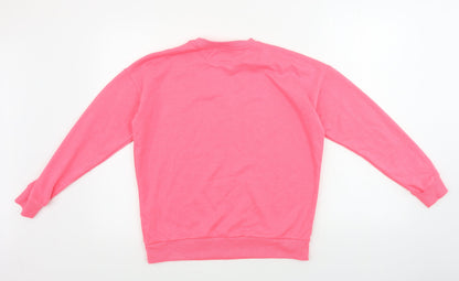 Womens UK Size S sinsay Pink Pullover Jumper