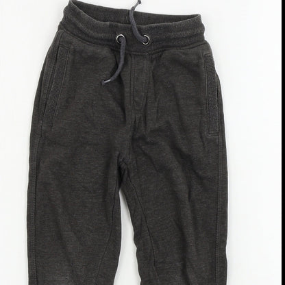Nutmeg  Boys Brown   Sweatpants Trousers Size 5-6 Years