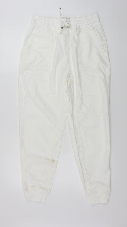 Michelle Keegan  Womens Ivory   Trousers  Size 10 L25 in