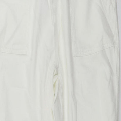 Michelle Keegan  Womens Ivory   Trousers  Size 10 L25 in