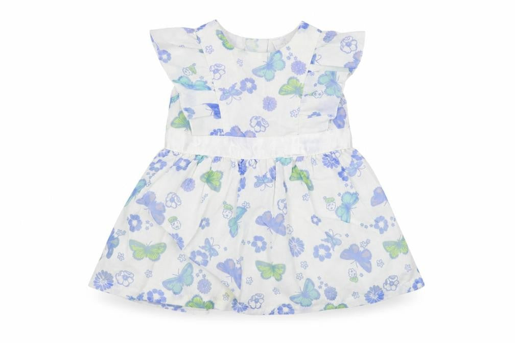 Baby Boutique  Girls White Floral  A-Line  Size 0-3 Months