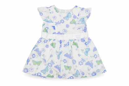 Baby Boutique  Girls White Floral  A-Line  Size 0-3 Months
