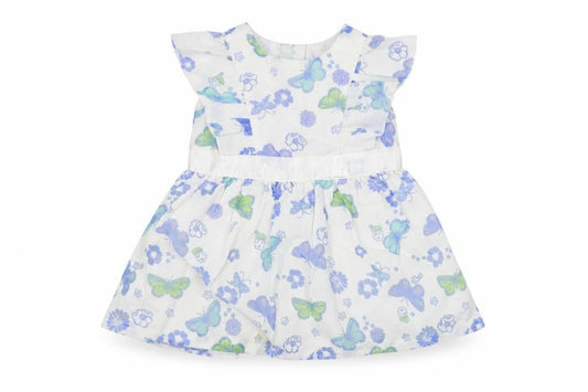 Baby Boutique  Girls White Floral  A-Line  Size 0-3 Months