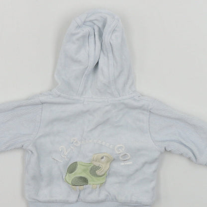 H&M  Girls Blue   Jacket Coat Size Newborn