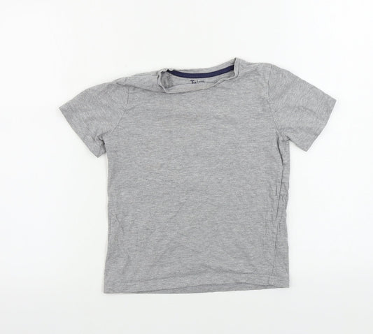 TU Boys Grey   Basic T-Shirt Size 8 Years