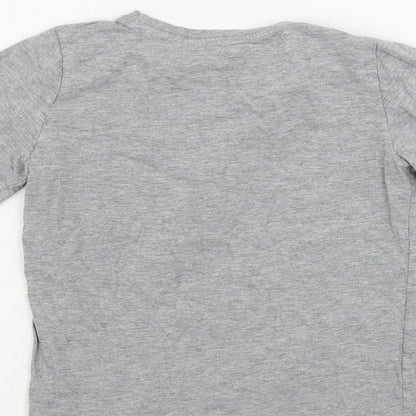 TU Boys Grey   Basic T-Shirt Size 8 Years
