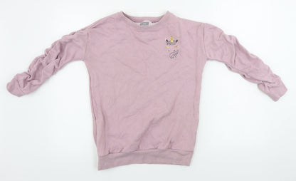 NEXT  Girls Pink   Pullover Jumper Size 10 Years