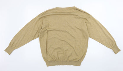 Womens UK Size 12 Marks and Spencer Beige Pullover Jumper