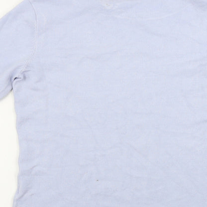 Womens UK Size 14 M&Co Blue Pullover Jumper