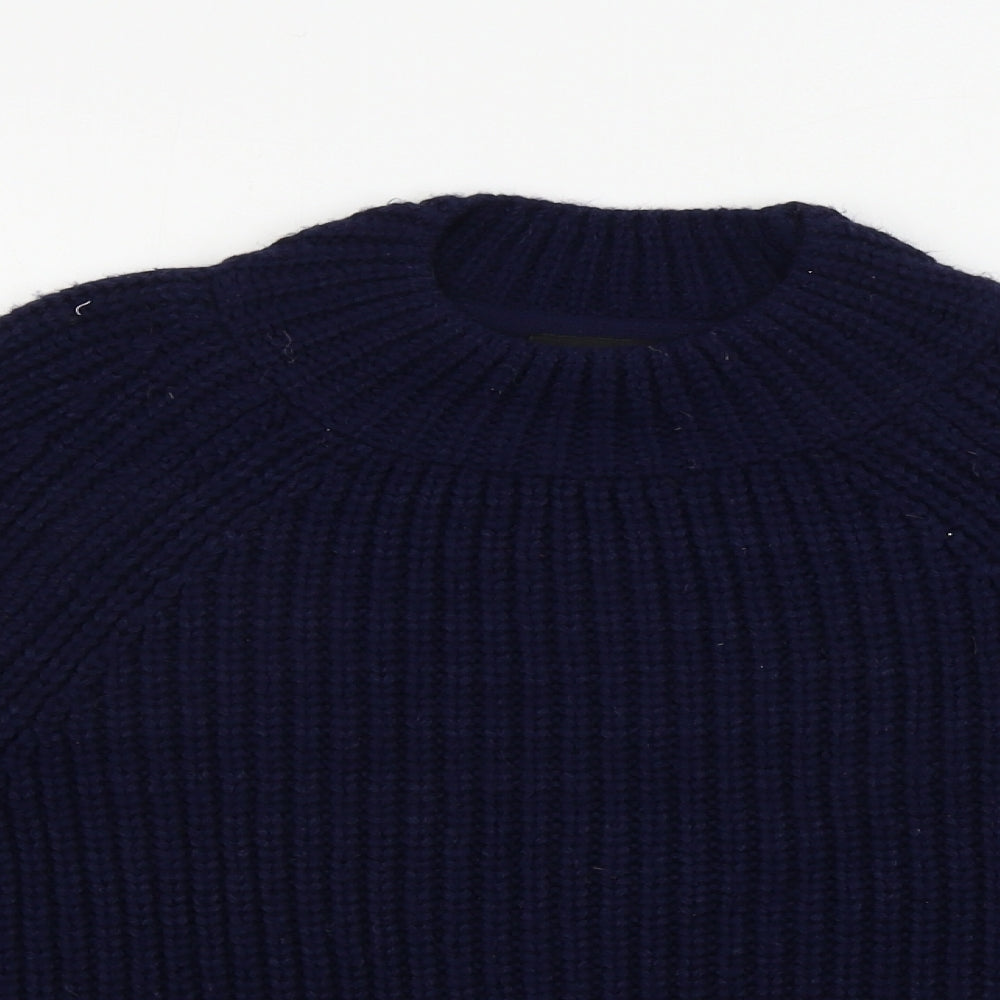 Womens UK Size 8 Topshop Blue Pullover Jumper