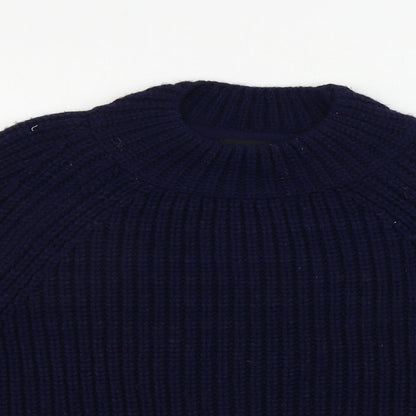 Womens UK Size 8 Topshop Blue Pullover Jumper
