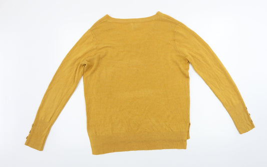 Primark  Womens Yellow   Pullover Jumper Size S