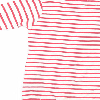 Sweet Millie Girls Ivory Striped  Camisole T-Shirt Size 7 Years