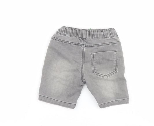 Matalan Girls Grey   Cargo Shorts Size 4 Years
