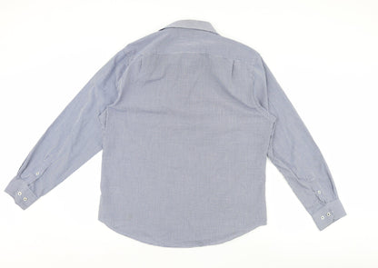 George Mens Blue    Button-Up Size 42