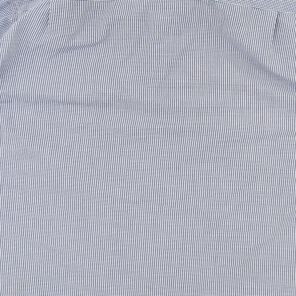 George Mens Blue    Button-Up Size 42