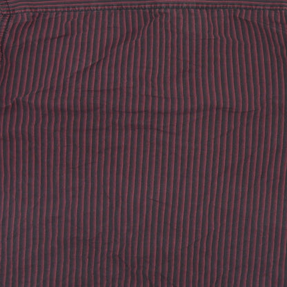 TU Mens Multicoloured Striped   Button-Up Size 16
