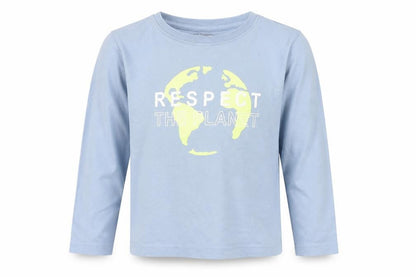 Primark Boys Blue   Basic T-Shirt Size 5-6 Years
