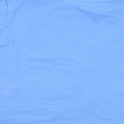 IUPILU Boys Blue   Basic T-Shirt Size 5-6 Years