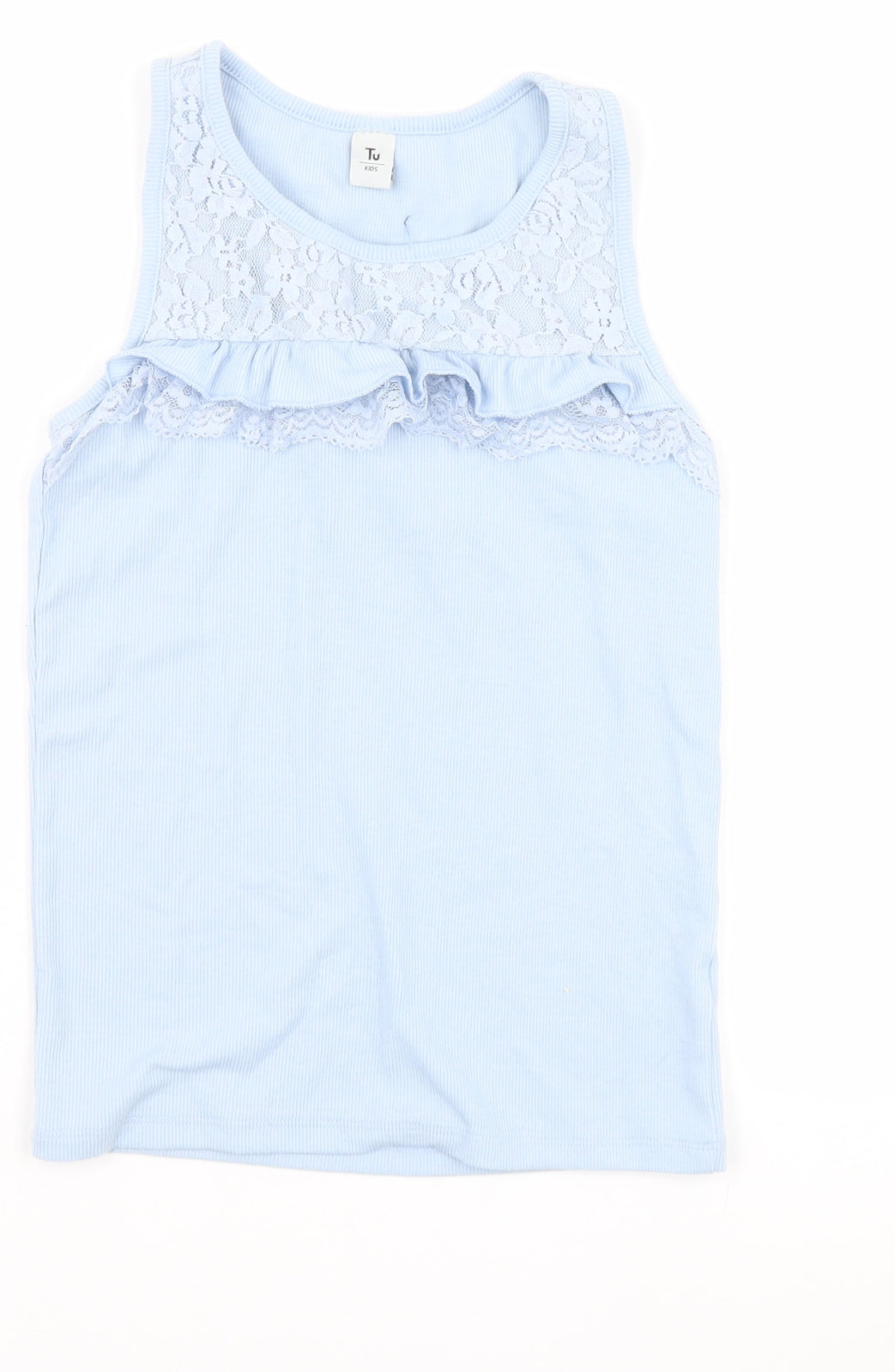 TU Girls Blue   Basic Tank Size 10 Years