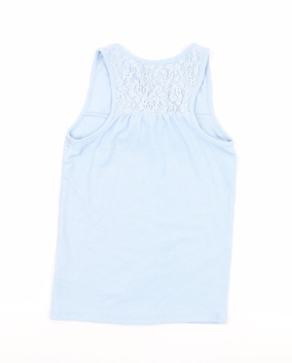 TU Girls Blue   Basic Tank Size 10 Years