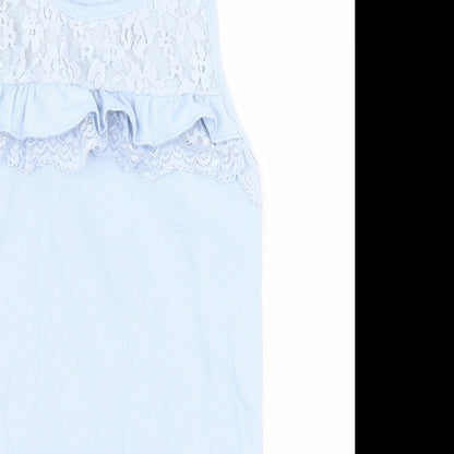 TU Girls Blue   Basic Tank Size 10 Years