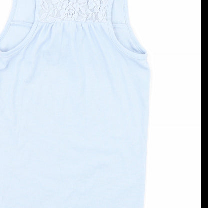 TU Girls Blue   Basic Tank Size 10 Years