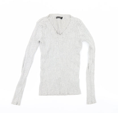 Womens UK Size 10 Atmosphere Grey Pullover Jumper
