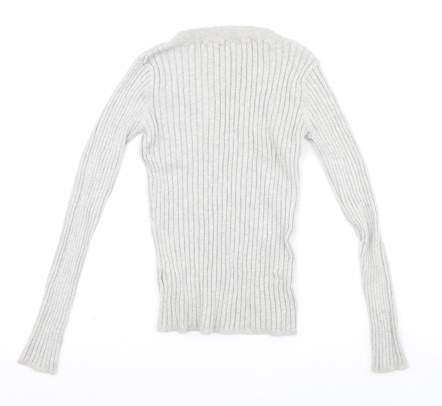 Womens UK Size 10 Atmosphere Grey Pullover Jumper