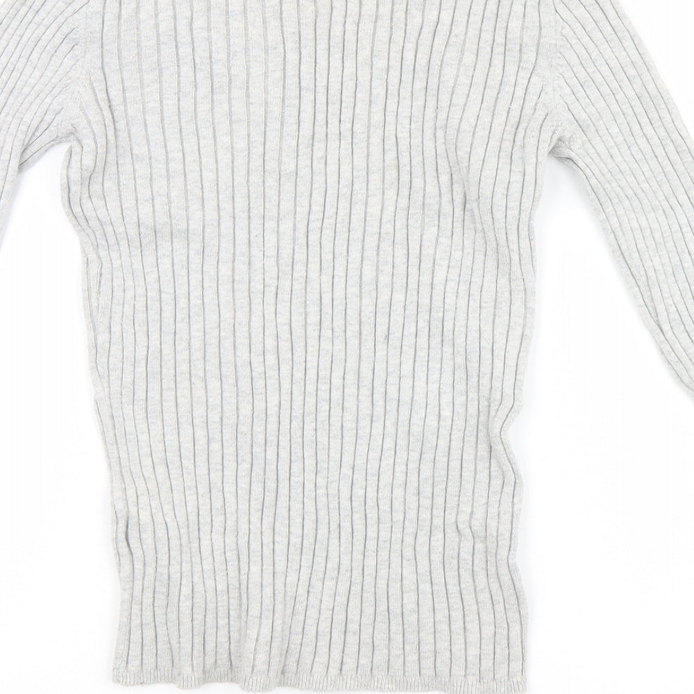 Womens UK Size 10 Atmosphere Grey Pullover Jumper
