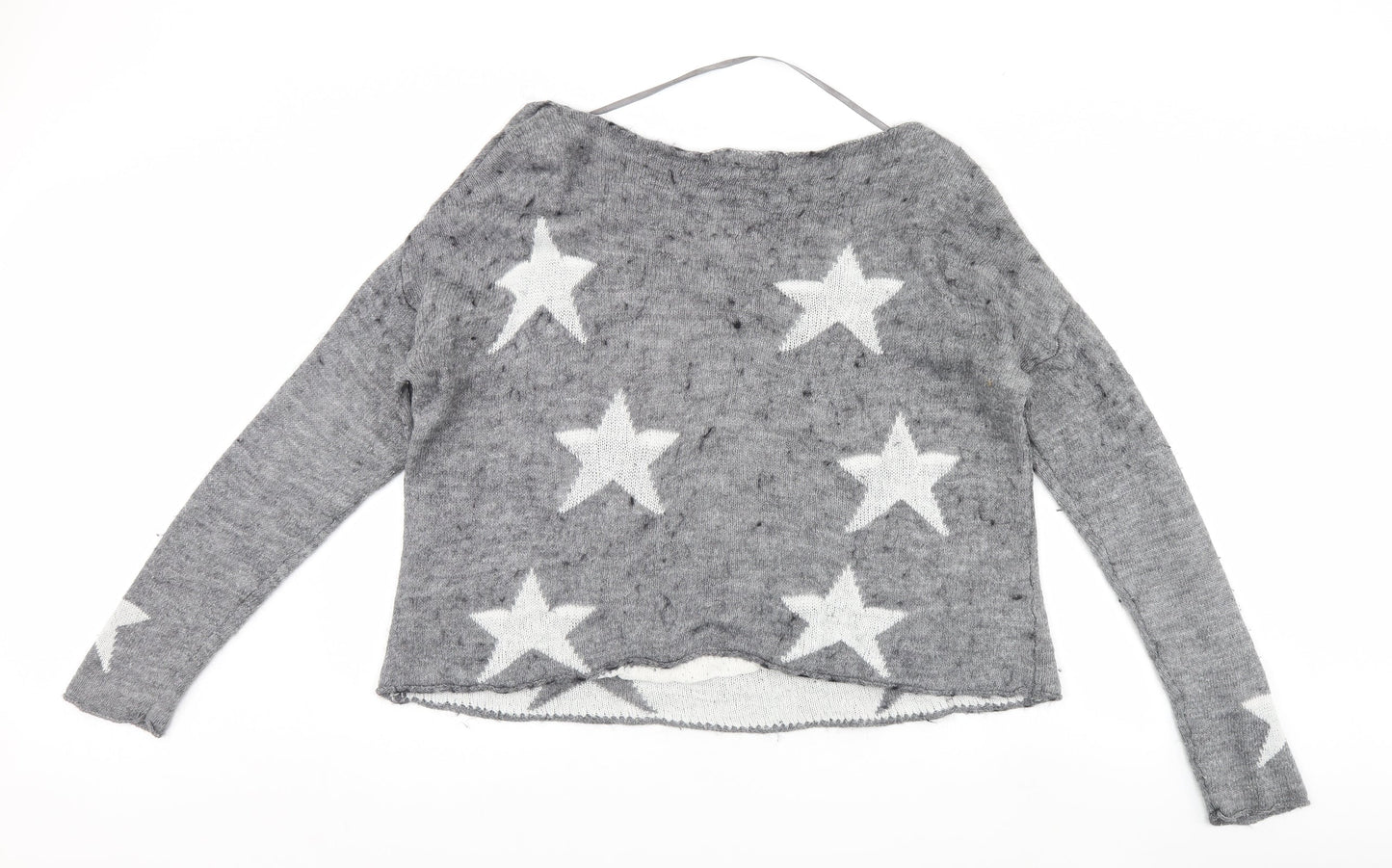 Womens UK Size L Atmosphere Grey Pullover Jumper