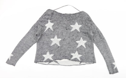 Womens UK Size L Atmosphere Grey Pullover Jumper