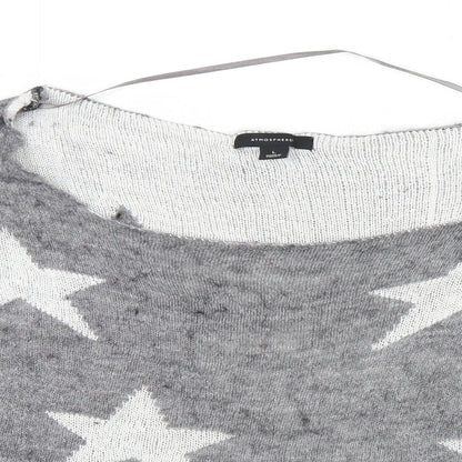 Womens UK Size L Atmosphere Grey Pullover Jumper