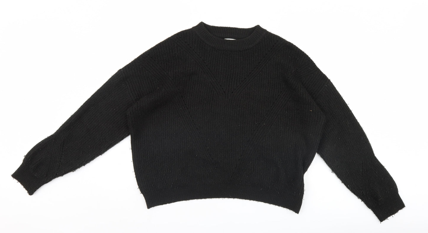 Primark Womens Black   Pullover Jumper Size L