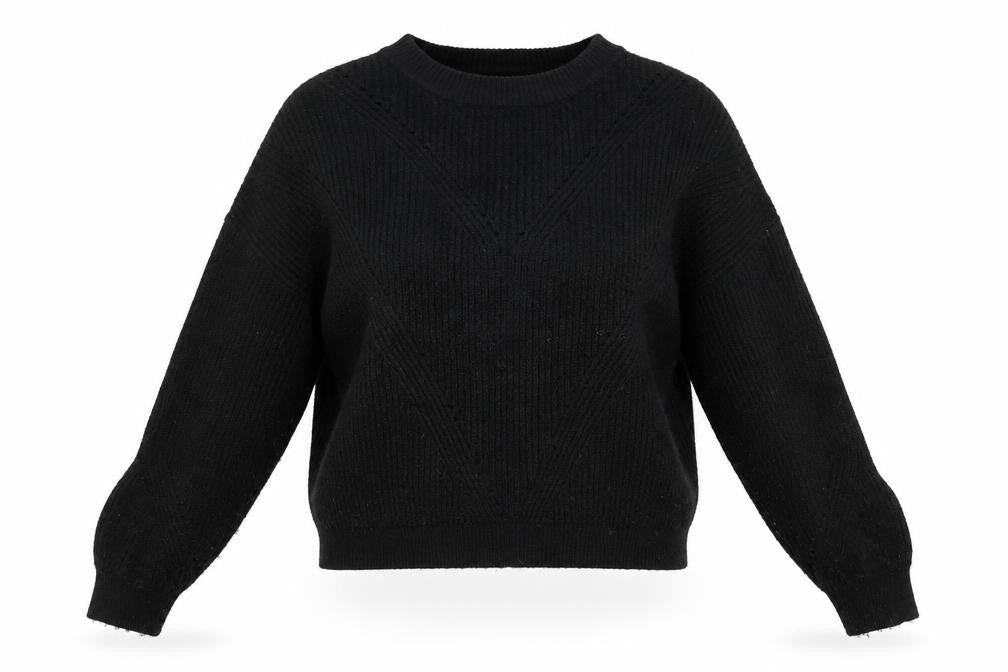 Womens UK Size L Primark Black Pullover Jumper