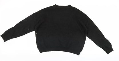 Primark Womens Black   Pullover Jumper Size L
