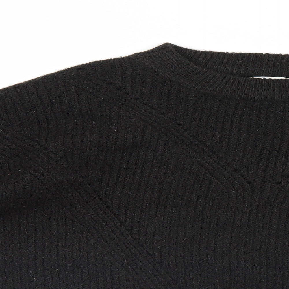Primark Womens Black   Pullover Jumper Size L