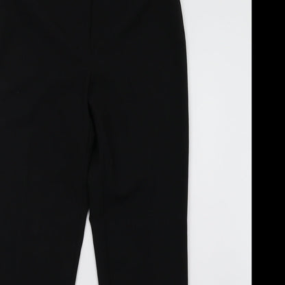 F&F Womens Black   Trousers  Size 8 L28 in