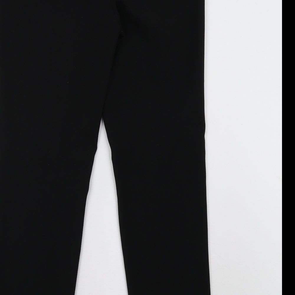 F&F Womens Black   Trousers  Size 8 L28 in