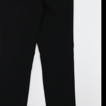F&F Womens Black   Trousers  Size 8 L28 in