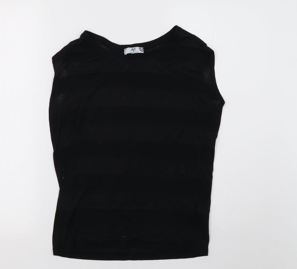 aj fashon Womens Black   Basic T-Shirt Size 8
