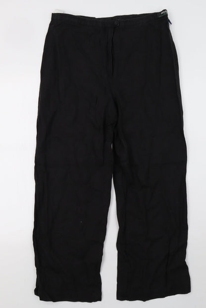 wickele Womens Black   Trousers  Size 14 L28 in