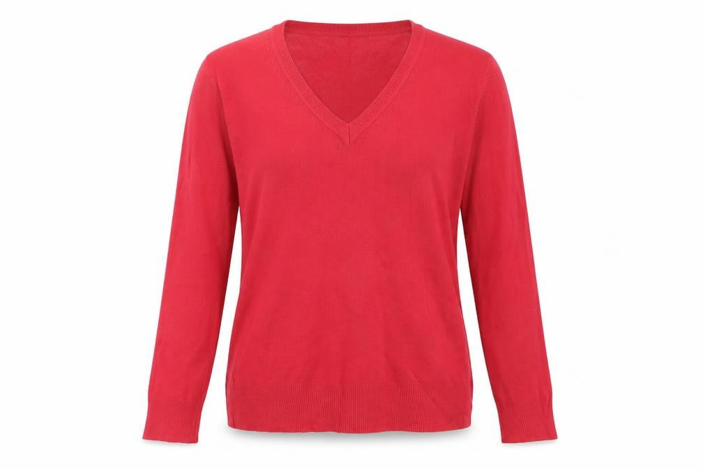 Primark Womens Pink  Knit Pullover Sweatshirt Size 16