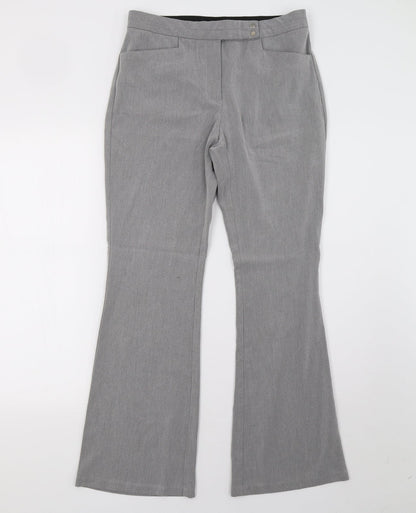 Marks and Spencer Womens Grey   Trousers  Size 12 L30 in