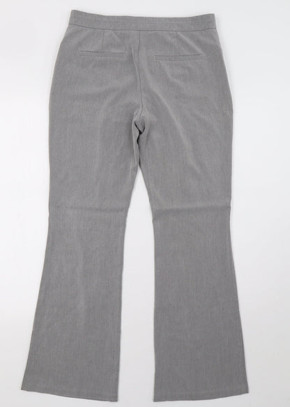 Marks and Spencer Womens Grey   Trousers  Size 12 L30 in