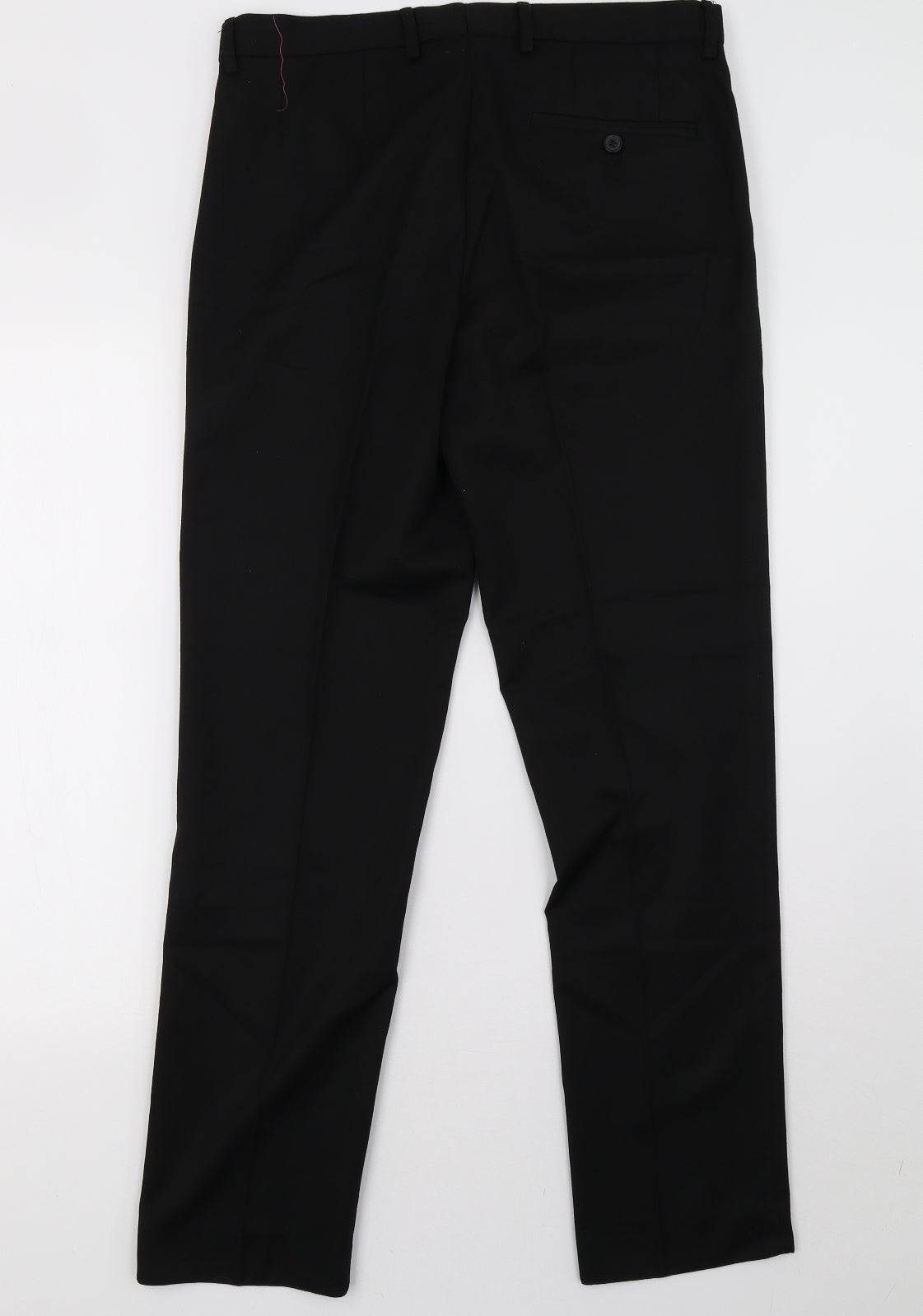 Matalan Mens Black   Trousers  Size 32 L31 in